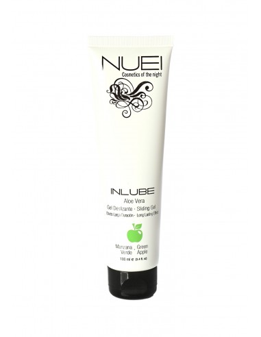 Inlube Green Apple - Water Based Sliding Gel - 100ml - Lubrykanty do seksu oralnego - 1