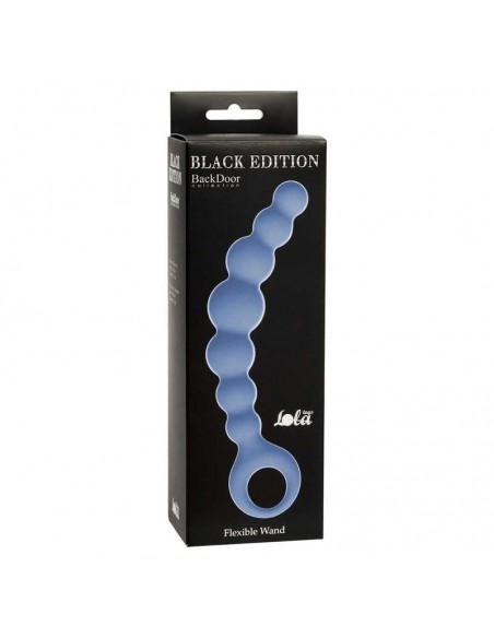 Plug-Anal Beards Flexible Wand Blue - Kulki analne, koraliki analne - 1