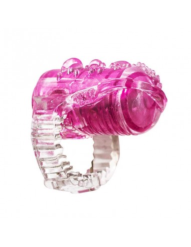 Wibrujący Pierścień Na Penisa Vibrating Sleeve For Tongue Rings Teaser Pink - Pierścienie erekcyjne wibrujące - 1