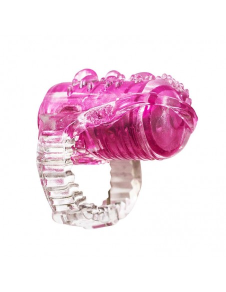 Wibrujący Pierścień Na Penisa Vibrating Sleeve For Tongue Rings Teaser Pink - Pierścienie erekcyjne wibrujące - 1