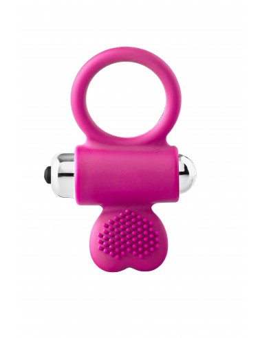 Flirts Cockring Pink - Pierścienie erekcyjne wibrujące - 1