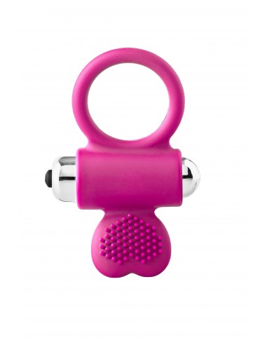 Flirts Cockring Pink - Pierścienie erekcyjne wibrujące - 2