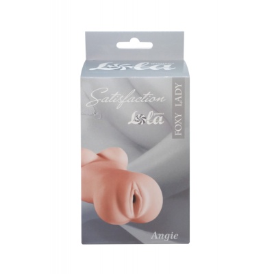 Masturbator Foxy Lady Angie - manualny, anatomiczna faktura wewnętrzna, długość 11,5 cm - 1