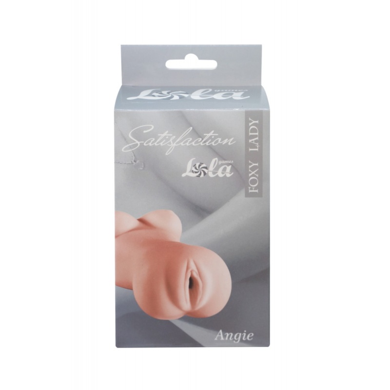 Masturbator Foxy Lady Angie - manualny, anatomiczna faktura wewnętrzna, długość 11,5 cm - 1