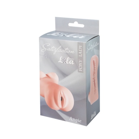 Masturbator Foxy Lady Angie - manualny, anatomiczna faktura wewnętrzna, długość 11,5 cm - 2