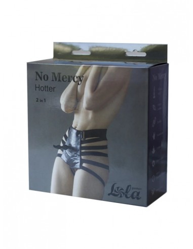 Proteza-Panties with anal plug kit No Mercy Hotter S/M - Strap-ony, dilda na pasku bez wibracji - 4