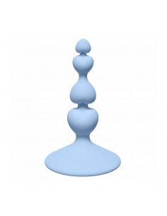 Korek Analny Anal Sweetheart Plug Blue - Kulki analne, koraliki analne - 1 2