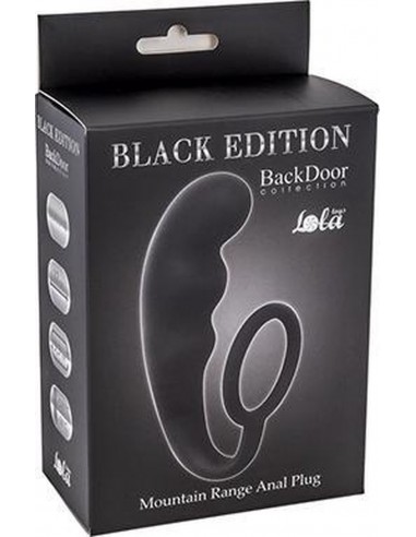 Korek Analny Mountain Rage Anal Plug Black - Duże Korki Analne - 3