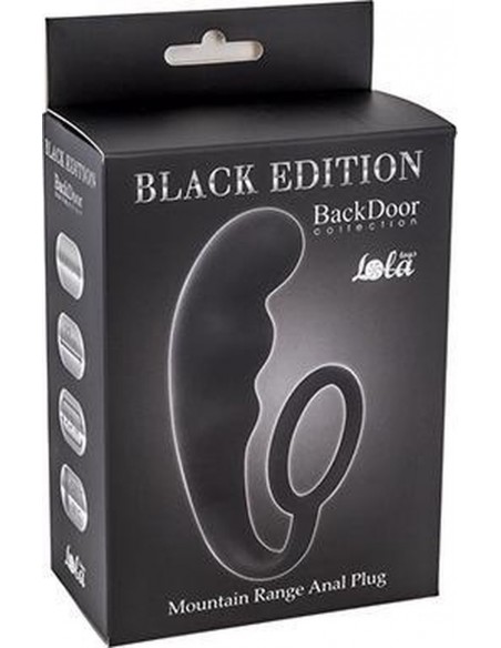 Korek Analny Mountain Rage Anal Plug Black - Duże Korki Analne - 3
