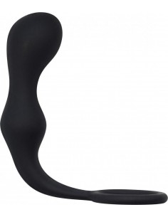 Korek Analny Double Pleasure Anal Plug Black - Duże Korki Analne - 1 2