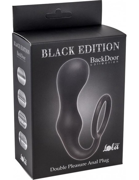 Korek Analny Double Pleasure Anal Plug Black - Duże Korki Analne - 3