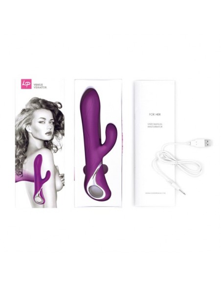 LoversPremium - Venus Vibrator Purple - Wibratory Punktu G - 3