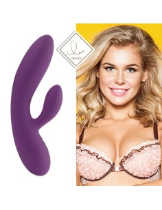 Feelztoys - Lea Rabbit Vibrator Purple - Wibratory Króliczki - 1 2