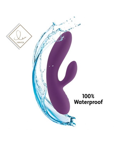 Feelztoys - Lea Rabbit Vibrator Purple - Wibratory Króliczki - 5