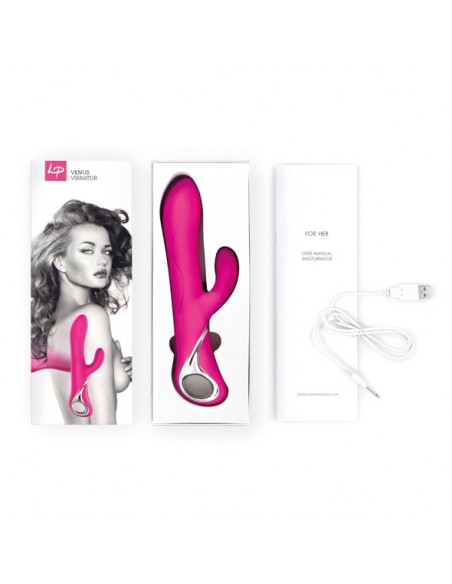 LoversPremium - Venus Vibrator Pink - Wibratory Punktu G - 3