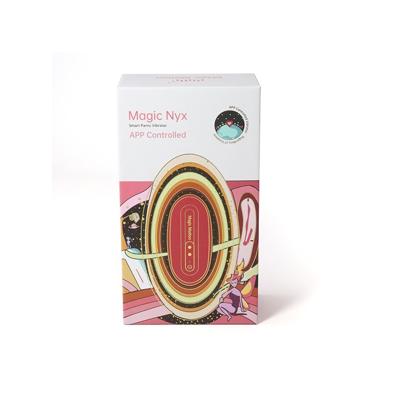 Wibrator do majtek Nyx 8,8 x 4 x 1,3 cm czerwony - 4