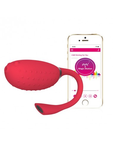 Magic Motion - Fugu Smart Wearable Vibrator Red - WIBRATORY STEROWANE TELEFONEM - 1