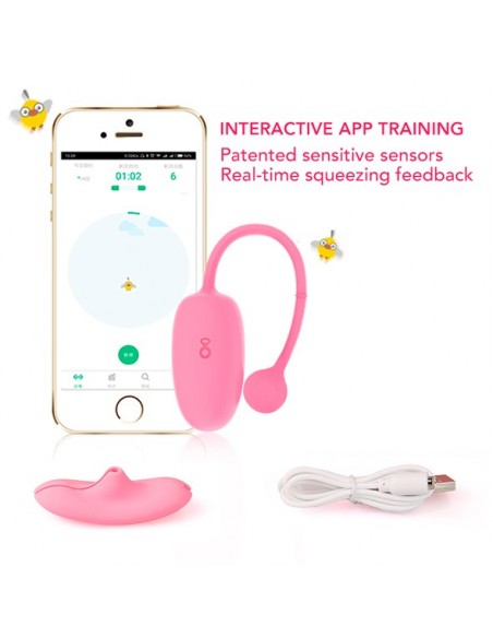 Magic Motion - Kegel Coach Smart Exerciser - WIBRATORY STEROWANE TELEFONEM - 3