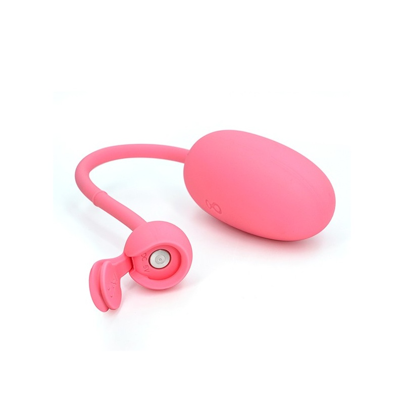 Inteligentny trener mięśni dna miednicy Kegel Coach 3/5,8 cm różowy - 4