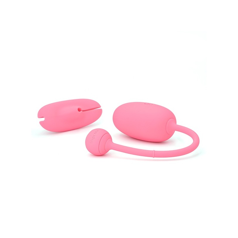 Inteligentny trener mięśni dna miednicy Kegel Coach 3/5,8 cm różowy - 5