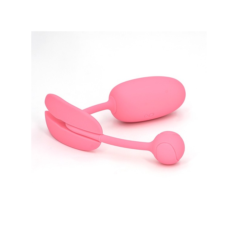 Inteligentny trener mięśni dna miednicy Kegel Coach 3/5,8 cm różowy - 6