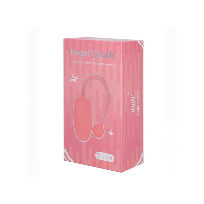 Inteligentny trener mięśni dna miednicy Kegel Coach 3/5,8 cm różowy - 7