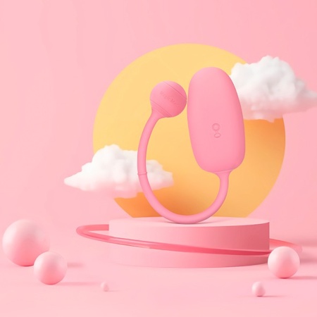 Inteligentny trener mięśni dna miednicy Kegel Coach 3/5,8 cm różowy - 9