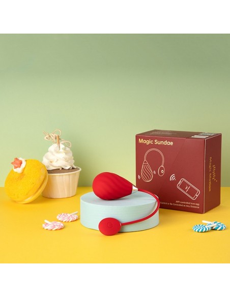 Magic Motion - Magic Sundae App Controlled Love Egg - WIBRATORY STEROWANE TELEFONEM - 6
