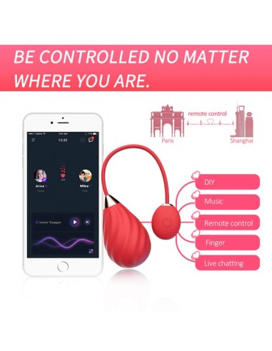 Magic Motion - Magic Sundae App Controlled Love Egg - WIBRATORY STEROWANE TELEFONEM - 8