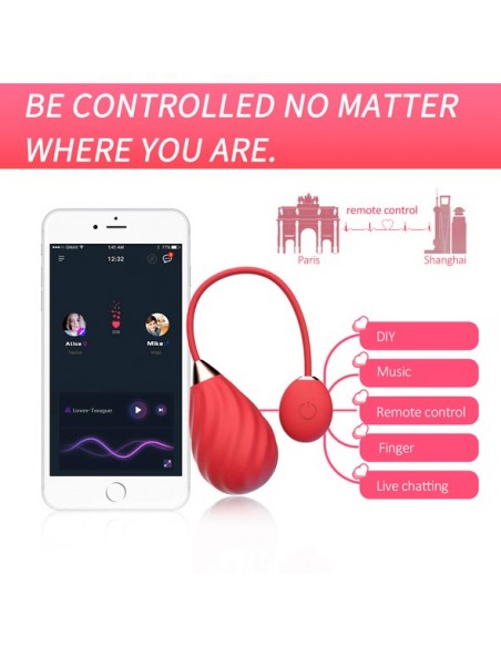 Magic Motion - Magic Sundae App Controlled Love Egg - WIBRATORY STEROWANE TELEFONEM - 8