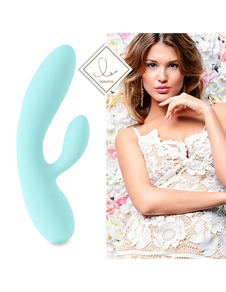 Feelztoys - Lea Rabbit Vibrator Ocean Blue - Wibratory Króliczki - 2