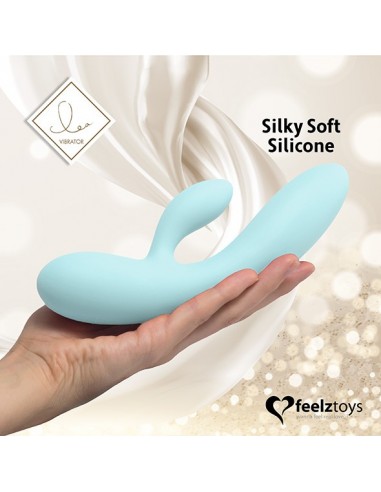 Feelztoys - Lea Rabbit Vibrator Ocean Blue - Wibratory Króliczki - 4