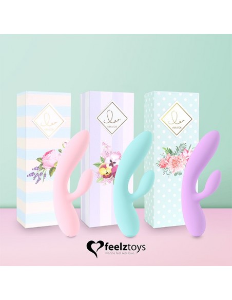 Feelztoys - Lea Rabbit Vibrator Ocean Blue - Wibratory Króliczki - 7