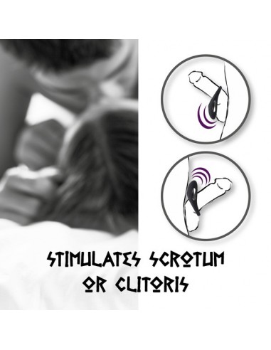 Thor Cockring Black - Pierścienie erekcyjne wibrujące - 5