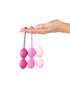 FeelzToys - FemmeFit Advanced Pelvic Muscle Training Set 3 pcs - Zestawy Kulek Gejszy - 1 2