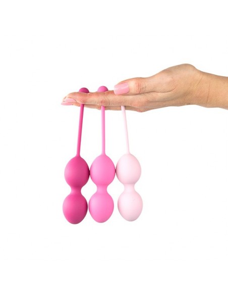 FeelzToys - FemmeFit Advanced Pelvic Muscle Training Set 3 pcs - Zestawy Kulek Gejszy - 2