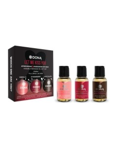 Massage Gift Set Flavored 3 X 30 ml - Olejki i żele do masażu - 1