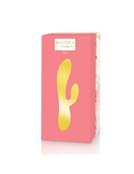 Rs - Essentials - Xena Rabbit Vibrator Coral / French Rose - Wibratory Króliczki - 2