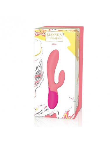 Rs - Essentials - Xena Rabbit Vibrator Coral / French Rose - Wibratory Króliczki - 5