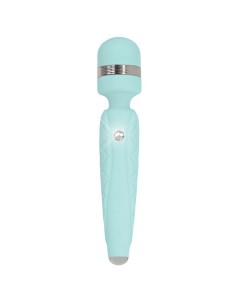 Pillow Talk - Cheeky Wand Massager Teal - Wibratory Magic Wand - 1 2