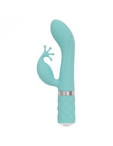 Pillow Talk - Kinky Rabbit / G-Spot Vibrator Teal - Wibratory Króliczki - 1