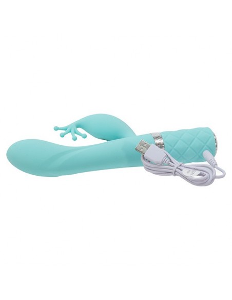 Pillow Talk - Kinky Rabbit / G-Spot Vibrator Teal - Wibratory Króliczki - 2