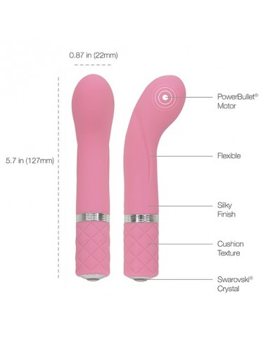 Pillow Talk - Racy G-Spot Vibrator Pink - Wibratory Punktu G - 4