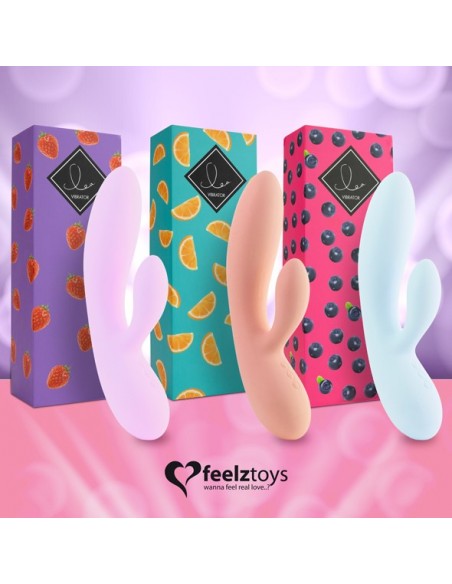 Feelztoys - Lea Rabbit Vibrator Blueberry - Wibratory Króliczki - 7