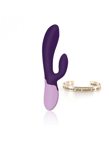 Rs - Essentials - Xena Rabbit Vibrator Deep Purple / Lilac - Wibratory Króliczki - 1