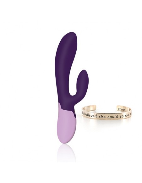 Rs - Essentials - Xena Rabbit Vibrator Deep Purple / Lilac - Wibratory Króliczki - 1