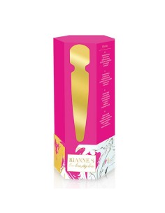 RS - Essentials - Bella Mini Body Wand French Rose - Wibratory Magic Wand - 1 2