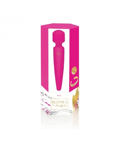 RS - Essentials - Bella Mini Body Wand French Rose - Wibratory Magic Wand - 5