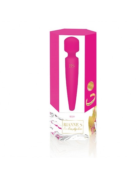 RS - Essentials - Bella Mini Body Wand French Rose - Wibratory Magic Wand - 5