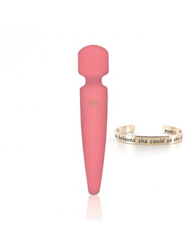 RS - Essentials - Bella Mini Body Wand Coral - Wibratory Magic Wand - 1